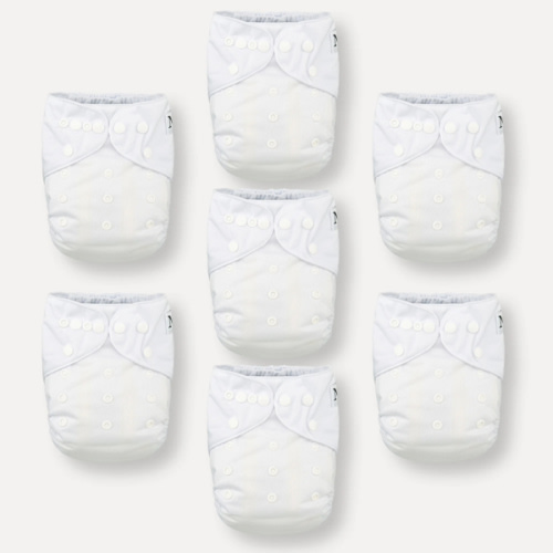Winter White - Cloth Diapers