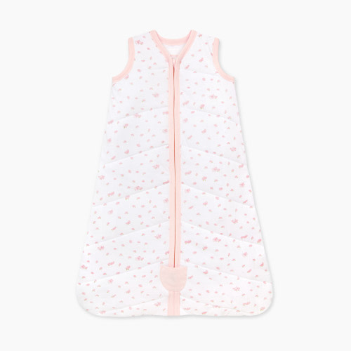 Burt's Bees Baby Quilted Beekeeper Organic Cotton Wearable Blanket - Butterfly Garden, Small
