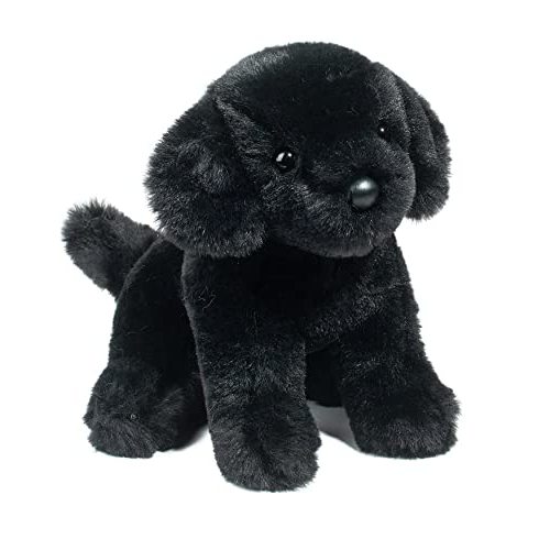 Douglas Mini Hattie Soft Black Lab Plush Stuffed Animal – 6-Inch Cuddly Black Labrador Puppy Toy for Kids, Toddlers & Dog Lovers