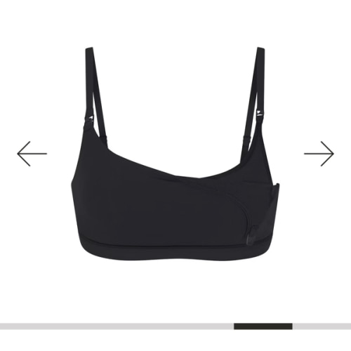 FITS EVERYBODY MATERNITY PUMPING SCOOP BRALETTE | ONYX | SKIMS