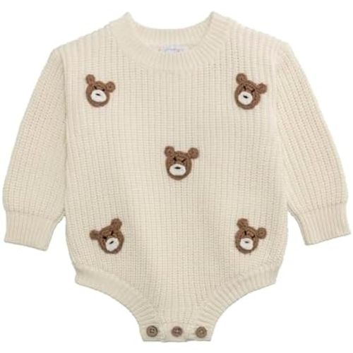 Mud Pie Baby Mud Pie Baby Bear Sweater Bubble