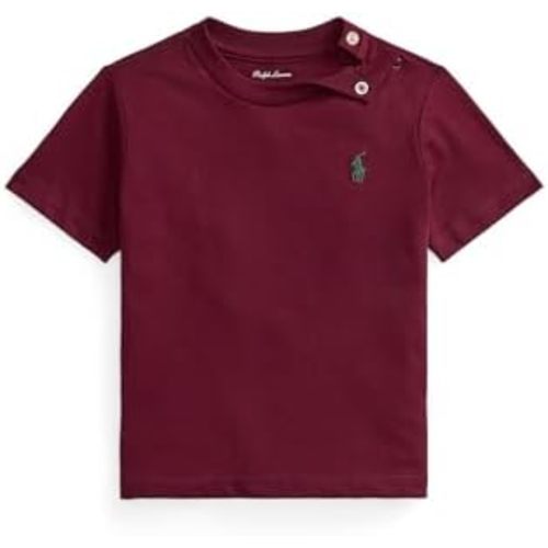 Polo Ralph Lauren Baby Boys' Cotton Jersey Crew Neck Tee (Infant/Toddler)