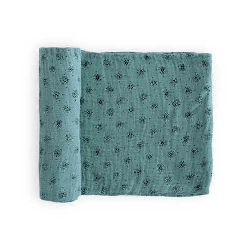 Cotton Muslin Swaddle Blanket - Wallflower