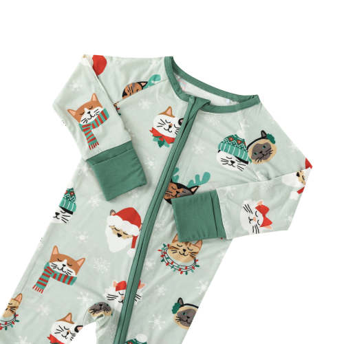 Purr The Halls (Convertible Zip Footies) – Dreamlet