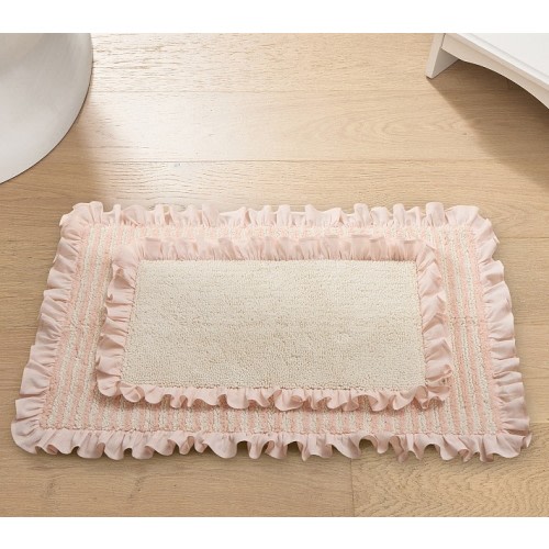 Bria Hammel Ruffle Stripe Bath Mat