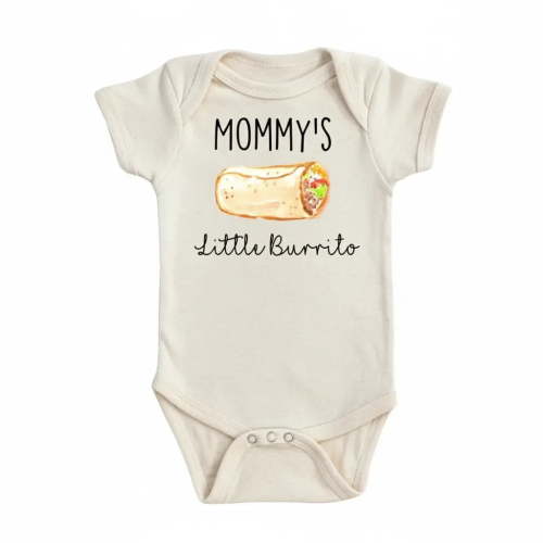 Burrito Newborn Baby Bodysuit