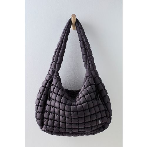 Quilted Carryall Bag- Diaper Bag RED