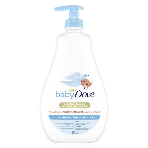 Baby Dove Hypoallergenic Wash Sensitive Skin Care Rich Moisture, 591 ml - Walmart.ca