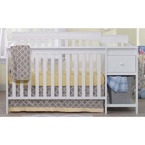 Sorelle Florence Crib & Changer in White