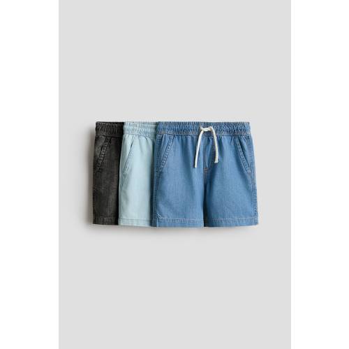 3-PACK DENIM SHORTS
