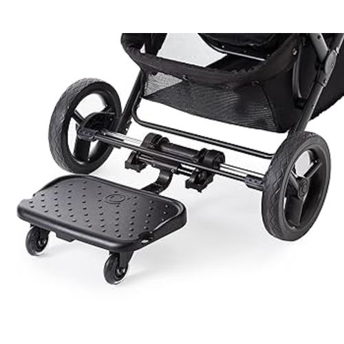 Amazon.com : Contours Boogie Board Ride Along Baby Stroller Board, Stand Gilder Rider Accessory for Kids, Works with Select Models Only, Supports Children up to 48lbs, Black : Baby