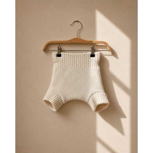 Disana Wool Diaper Cover, 74/80 Wool Bloomers, Baby Longies Overpants, Cloth Diaper Cover, Waldorf Natural Wool Germany