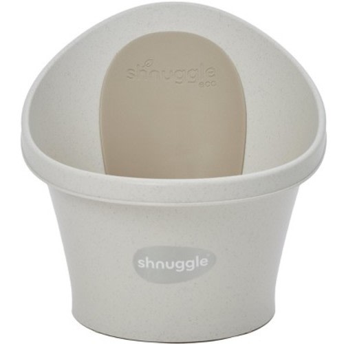 Shnuggle Baby Bath | Newborn baby bath Support with Bum Bump | Compact Bathtub for babies | Bath Seat Suitable from Birth Cookies & Cream