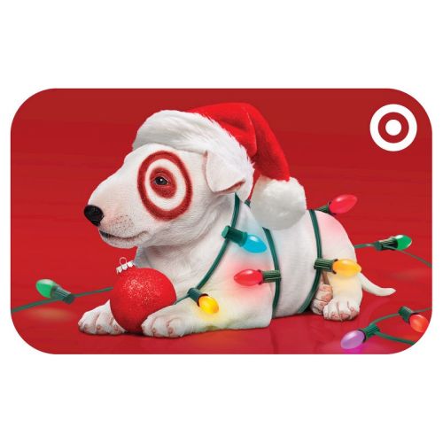 Puppy With Lights Target Giftcard $200