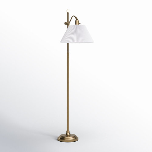 Birch Lane™ Swanmore 64.75'' Brass Task/Reading Floor Lamp & Reviews | Wayfair