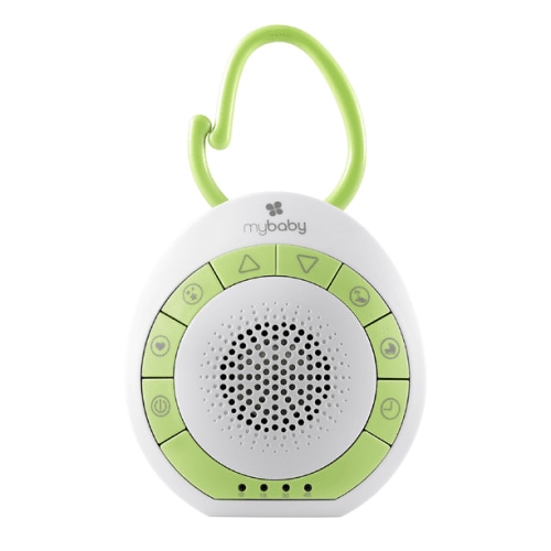 Homedics My-Baby Soundsleep On the Go, Baby Sound Machine, White Noise for Baby, Travel and Nursery. 4 Soothing Sounds, Integrated Clip, Small and Lightweight
