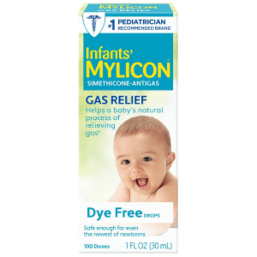 MYLICON Infants Gas Relief Drops for Infants and Babies, Dye Free Formula, 1 Fluid Ounce - 1 Fl Oz (Pack of 1)