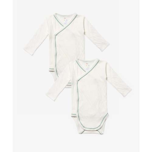 Crossbody One-piece 2 Pack, Seafoam Piping