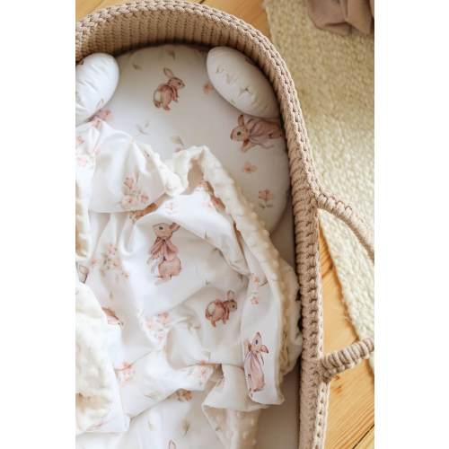 Cotton & Minky Back Blanket – Soft Baby Blanket