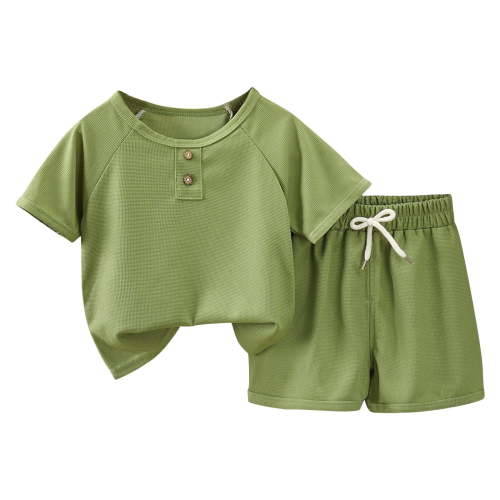 THDHVS Baby Boy Outfits,Newborn Boy Outfits,Toddler Baby Boy Clothes Summer Short Sleeve T Shirt and Shorts Cute Infant Baby Boy Outfits Clothing Set Green 0-1 Year