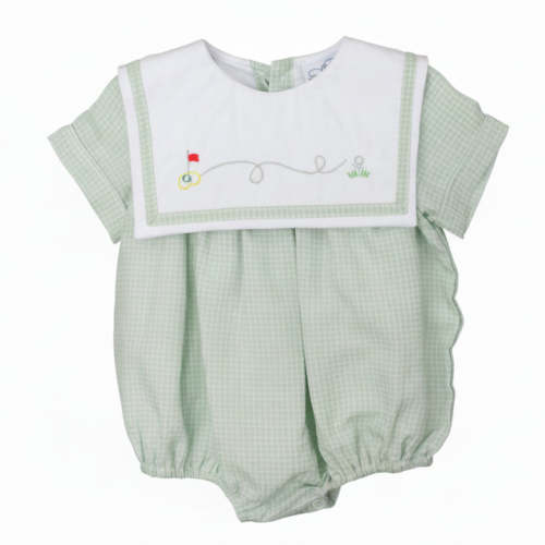 Boys Greenway Bib Collar Bubble – Little Bear Smocks
