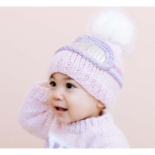 Ski Goggles Hat and Sweater Set, Baby Pink - The Blueberry Hill | Maisonette