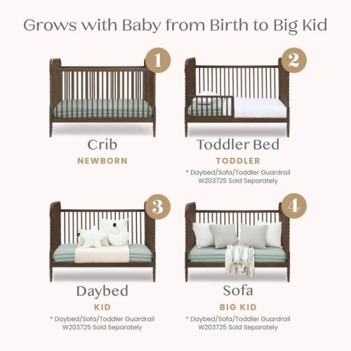 Delta Children Serena 4-in-1 Convertible Crib