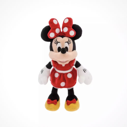 Minnie Mouse Plush – Red – Mini Bean Bag – 8 1/4'' | Disney Store