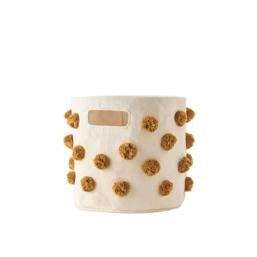 Pom Pom Basket Pint - Dijon