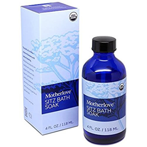 Motherlove Organic Sitz Bath Soak for Postpartum Discomfort, 4 oz Bottle