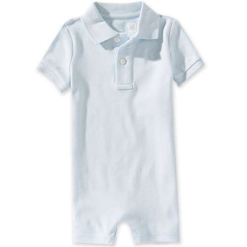 Ralph Lauren Baby Boys Cotton Short Sleeve Polo Shortall