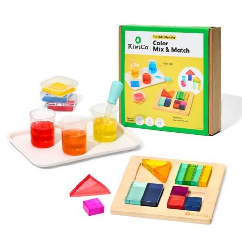 KiwiCo Activity Play Center 24m+ - Color Mix & Match 10pc