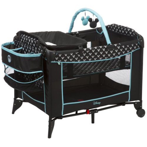 Disney Baby Sweet Wonder Play Yard, Mickey Shadow, 1 count