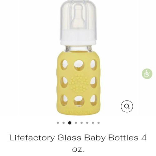 Lifefactory Glass Baby Bottle