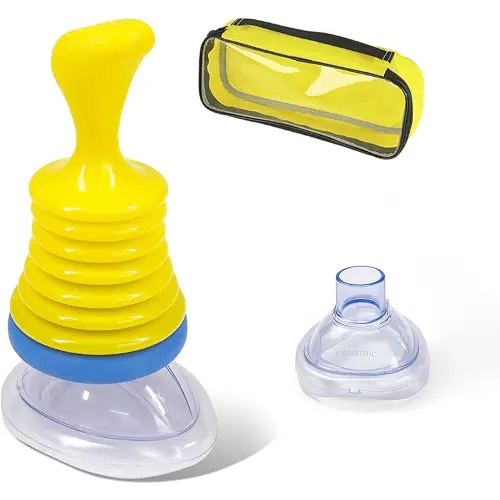 Effective Assist Device Works for Removing Foreign Material, Emergency Airway Clear Device, Anti-Gagging Equipment, Easy to Carry, Safe & Effective to Remove Blocked Objects, Can be reused First Aid Home Kit