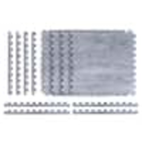 Norsk Reversible Stone Gray/Black Faux Wood 24 in. x 24 in. x 0.47 in. Foam Mats (4-Pack) 340247