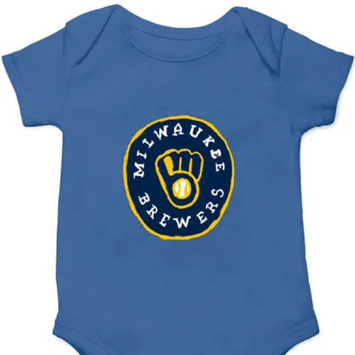Brewers onesie, 6-9 months