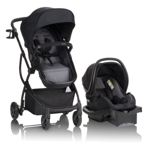 Evenflo Urbini Omni Plus Travel System Stroller, Alloy Gray
