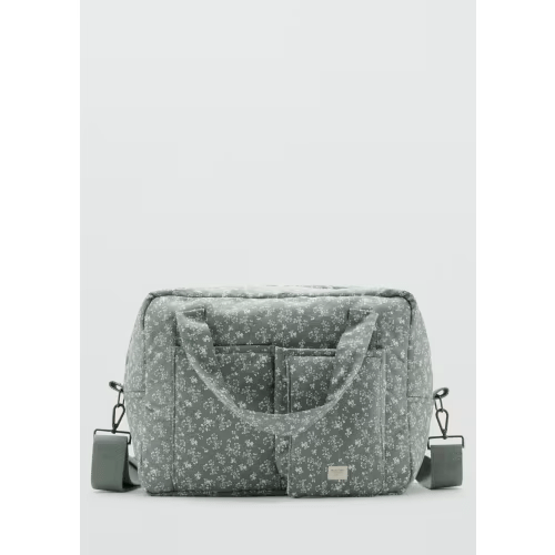 Maternity bag with flowers - Kids | MANGO USA