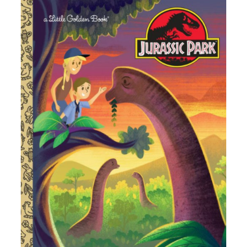 Jurassic Park Little Golden Book (Jurassic Park) by Arie Kaplan, Josh Holtsclaw, Hardcover | Barnes & Noble®