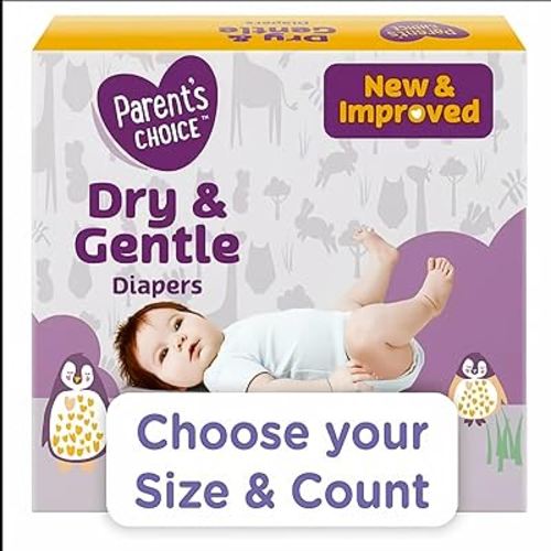 Parent's Choice Dry & Gentle Diapers Size 1
