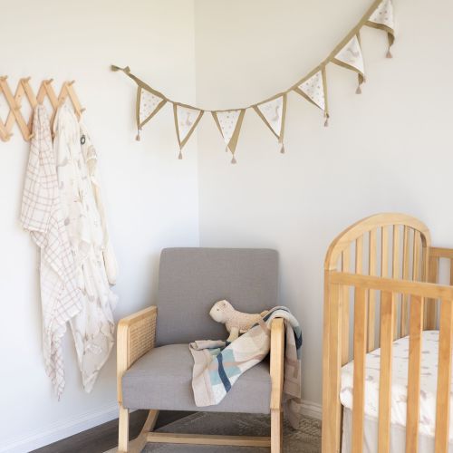 Charlie Farmhouse Nursery Garland | Crane Baby