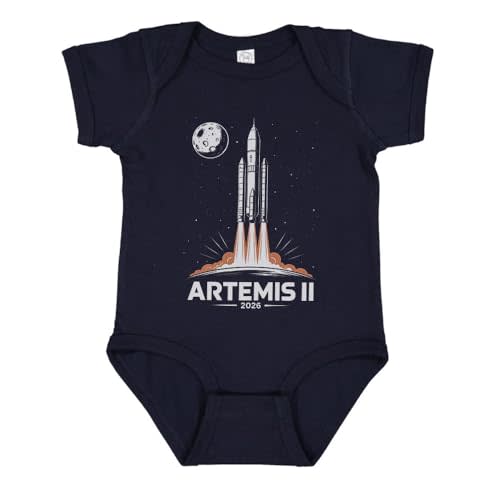 TeesAndTankYou Artemis II Launch Baby Infant Bodysuit