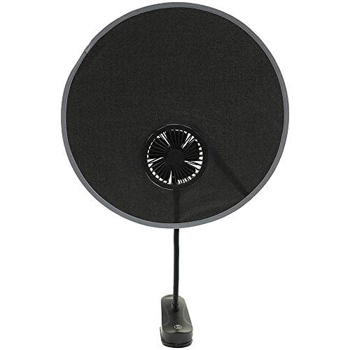 COOLSHADE UPF50 Sunshade by BUGGYGEAR - Easy Folding and Take with You Anywhere - Clamp it on a Chair or Baby Stroller - Collapsible, Compact, and Easy to Use - Protect Your Babys from The Sun