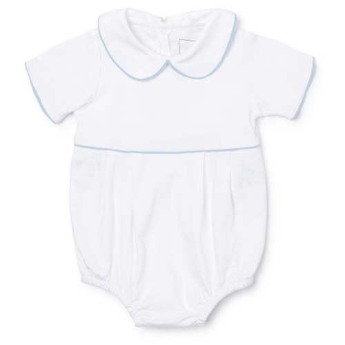 Palmer Boys' Bubble White w/ Light Blue Piping