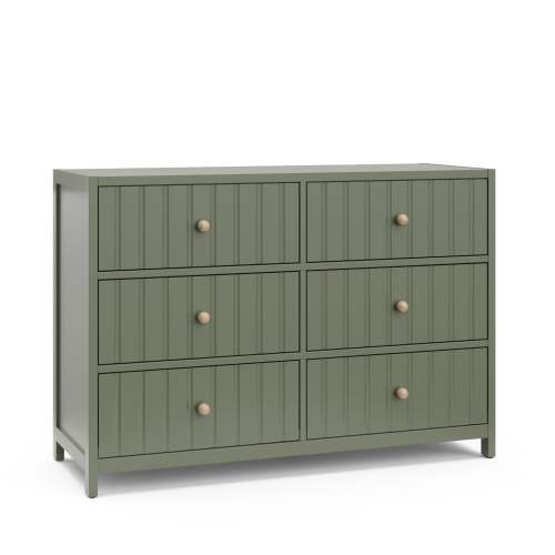 Graco® Teddi® 6 Drawer Dresser with Customizable Knobs