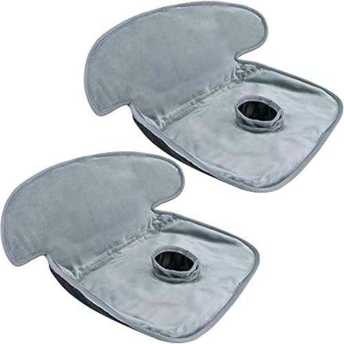 INFANZIA Dry Seat, Car Seat Protector Waterproof Carseat Liner Potty Training Toddlers, Baby and Infants, Piddle Pad for Carseats Strollers (Grey, 2 Packs