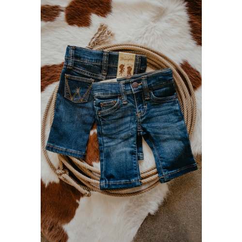 Wrangler Denim Baby's Bootcut Jeans (Sizes 0-3M to 18M)
