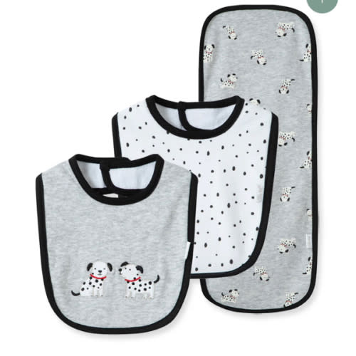 Dalmatian Bib & Burp Set