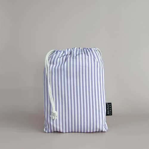 Co-Sleeper Bassinet / Change Pad Waterproof Sheet - Lavender Stripe